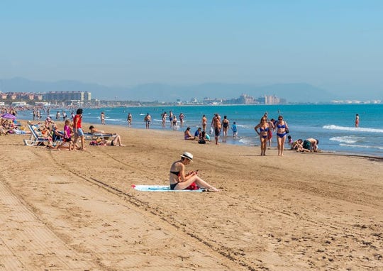 Beach at Valencia